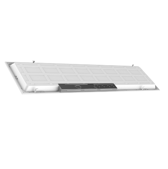 1x4 LED Panel, 40W, 120-277V Input, 3500K, 0-10V Dimming, Backlit Design