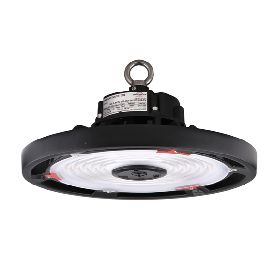 Round Highbay Fixture, 150W, 120-277V Input, 4000K, 0-10V Dimming, Premium Series, 90deg beam angle, Generation 2