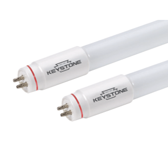 13W LED T5 Tube, Shatter-Proof Coated Glass, Ballast Compatible, 4, 3500K, SmartDrive